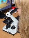 Ukázka práce s mikroskopem
